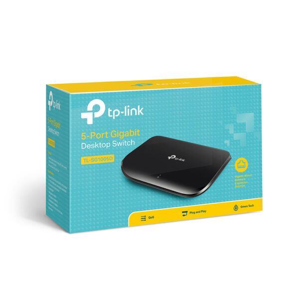 TP-LINK TL-SG1005D 5-Port Gigabit Desktop Switch