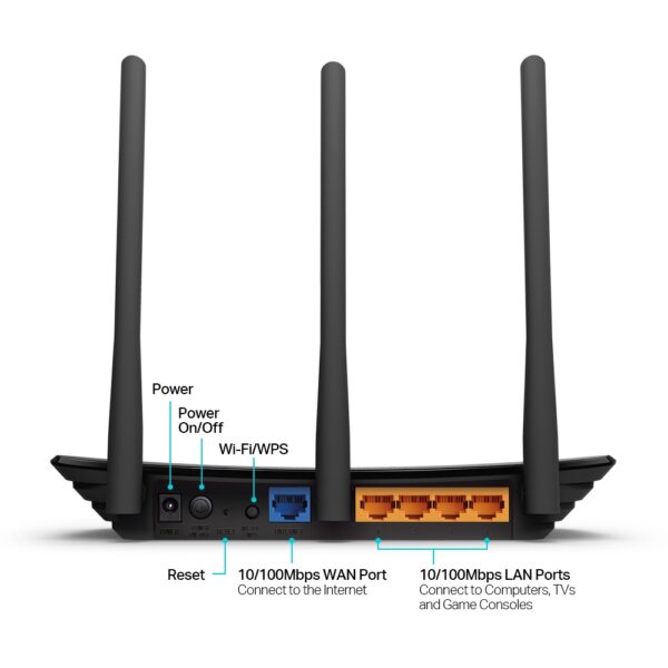 TP-LNIK TL-WR940N 450Mbps Wireless N Router - Image 4